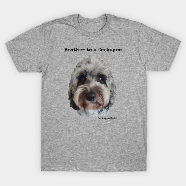 Cockapoo Dog Brother T-Shirt by WoofnDoodle 